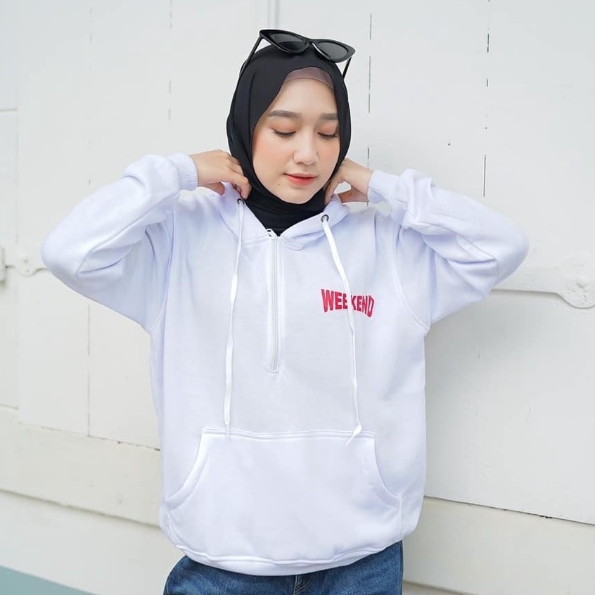 Weekend Zipper - Jaket Wanita Terbaru