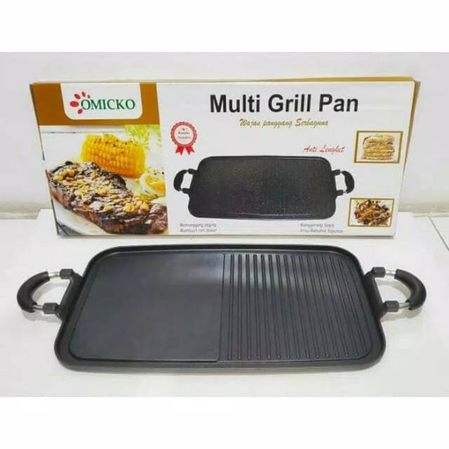 Wajan Panggang Serbaguna Omicko Multi Grill Pan