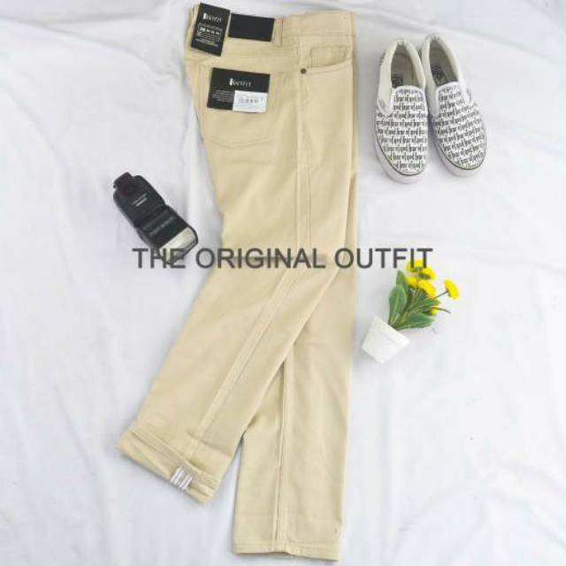 CELANA CHINO ORIGINAL CELANA CINO SLIMFIT SALVAGE,CHINO PANJANG SALVAGE