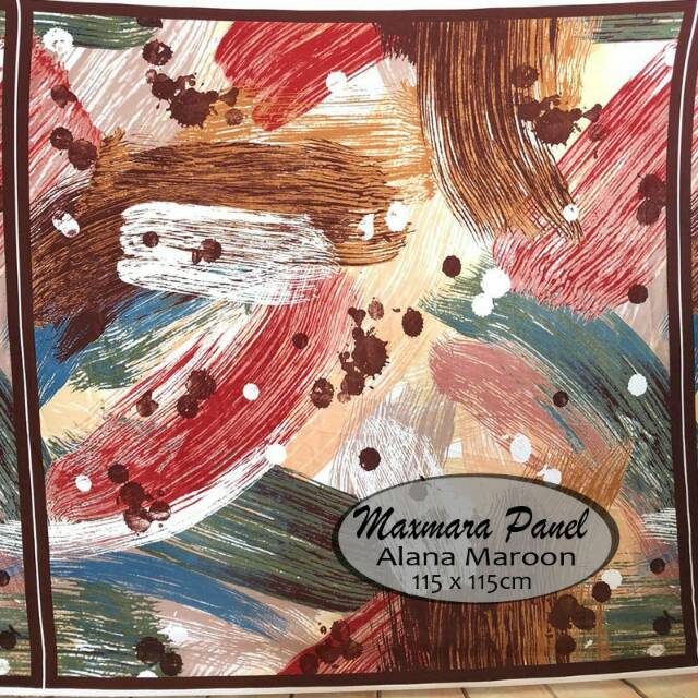 KAIN MAXMARA PANEL ALANA MAROON