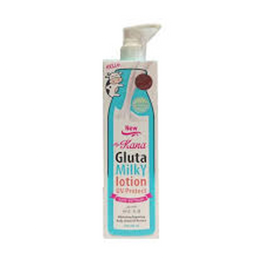 MY KANA GLUTA MILKY LOTION WHITENING ISI 200 ML ORI FROM THAILAND