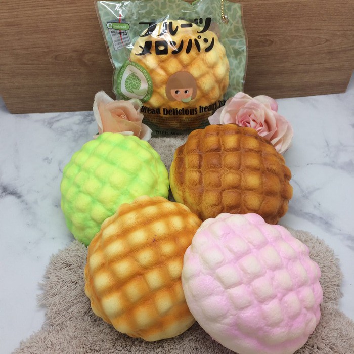 melon pan bread squishy licensed ORIGINAL JAPAN