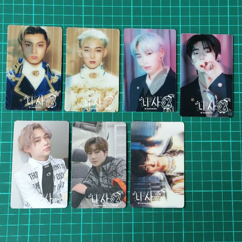 Enhypen photocard border carnival & jay idc season greeting