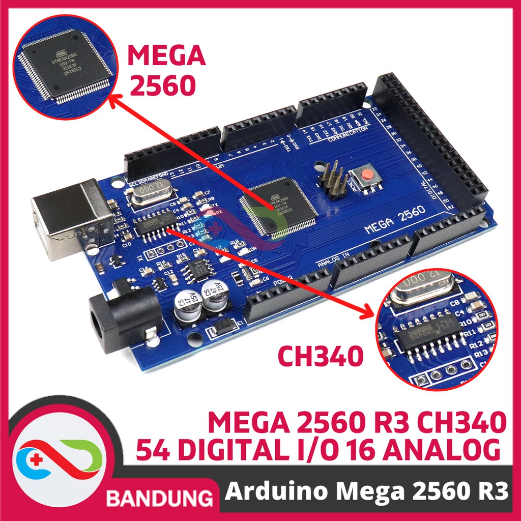 MEGA 2560 R3 CH340 COMPATIBLE BOARD MEGA2560 16U2 HIGH QUALITY