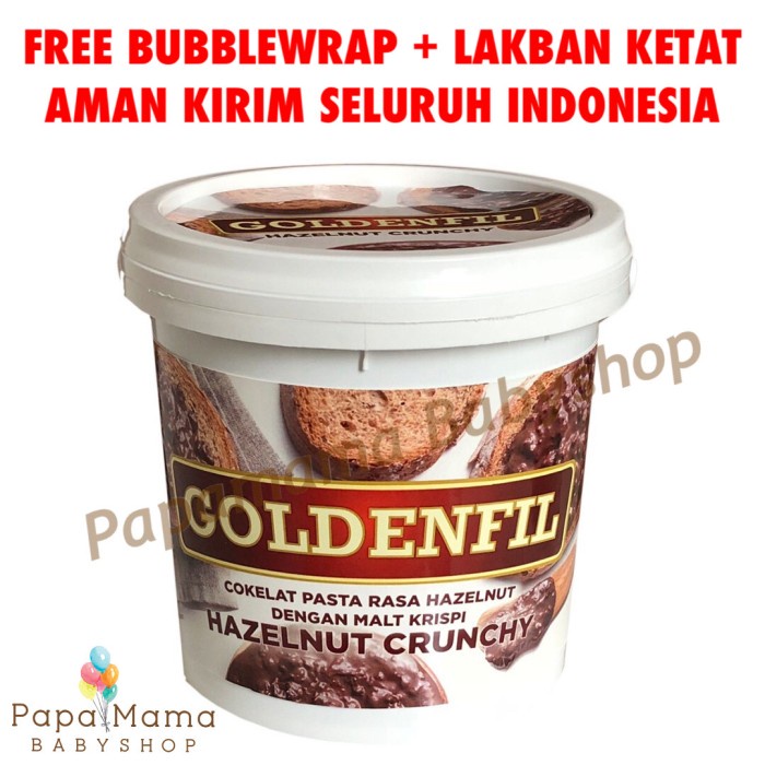 

SELAI- GOLENFIL KHUSUS GOJEK SELAI COKLAT CRUNCHY GURIH MANIS HAZELNUT -SELAI.