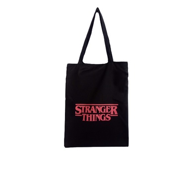 LIMITED EDITION TOTEBAG STRANGER THINGS bahan drill halus premium