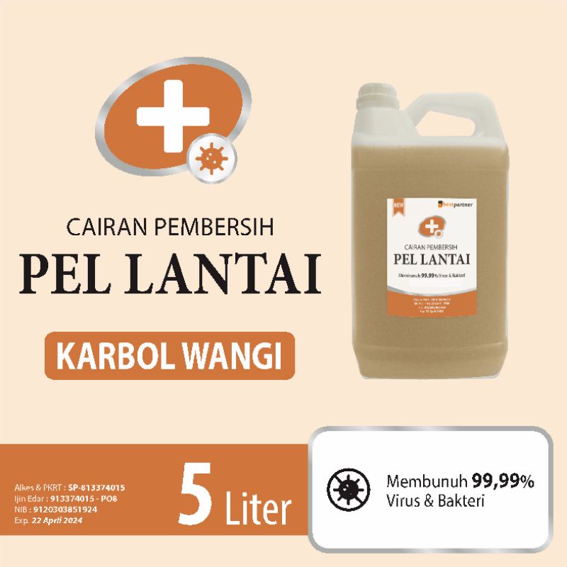 Karbol wangi /Pembersih lantai kemasan 5 liter