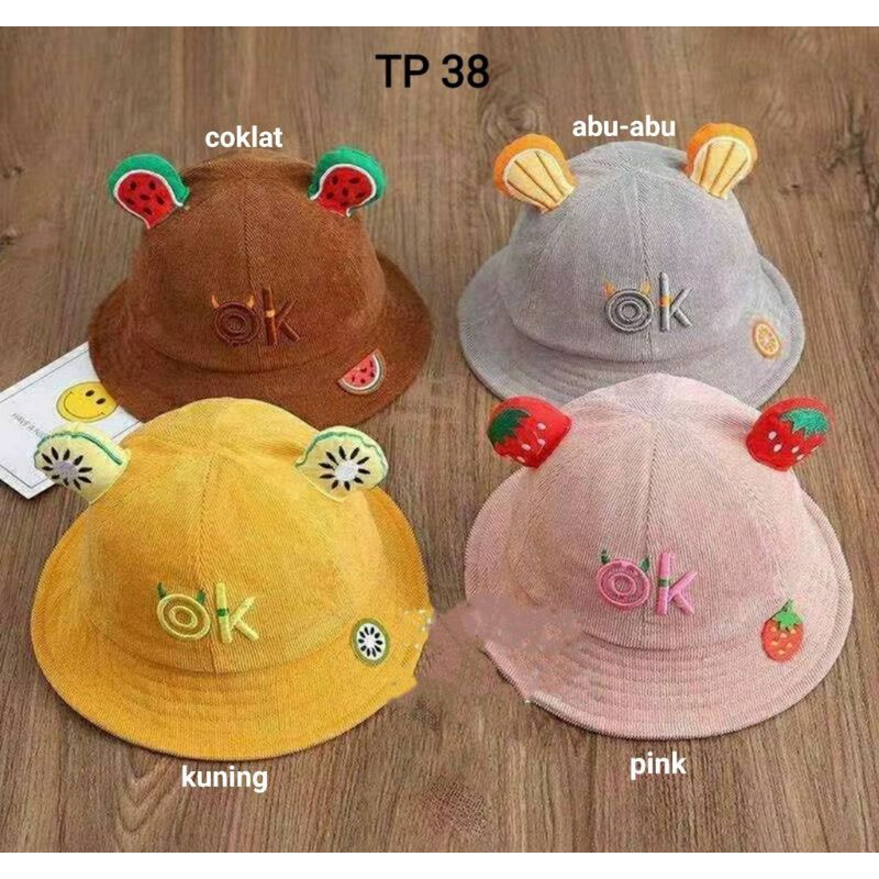 (BISA COD) 1-8thn TOPI BAYI TOPI ANAK TOPI ANAK LAKI LAKI TOPI BAYI LAKI LAKI TOPI BUCKET ANAK TOPI ANAK COWOK TOPI BUCKET BAYI TOPI ANAK PEREMPUAN TOPI ANAK IMPORT BUCKET HAT ANAK TOPI ANAK UNISEX TOPI ANAK MINNIE BABY SHARK BEAR LOL LED FROG 3D MURAH-BK YELLOW 1-4 th