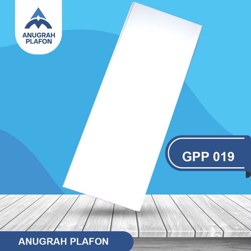 Plafon pvc Golden GPP 019 Putih Polos