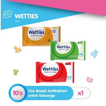 ^ KYRA ^ MITU Tisu Basah Wetties dan Mitu Baby Efektif Membunuh Kuman Seketika Tissue Non Paraben