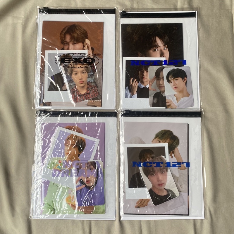 photopack sg21 exo nct 127 dream kai jungwoo haechan