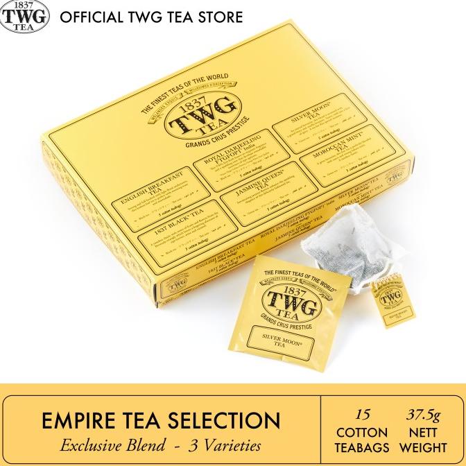 

[COD] TWG Tea Empire Tea Selection, Cotton Teabag [COD]