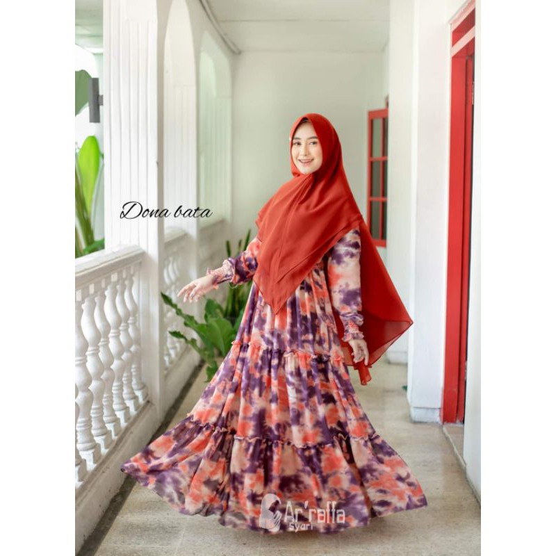 GAMIS ORI ARRAFFA SYARI DONA BATA