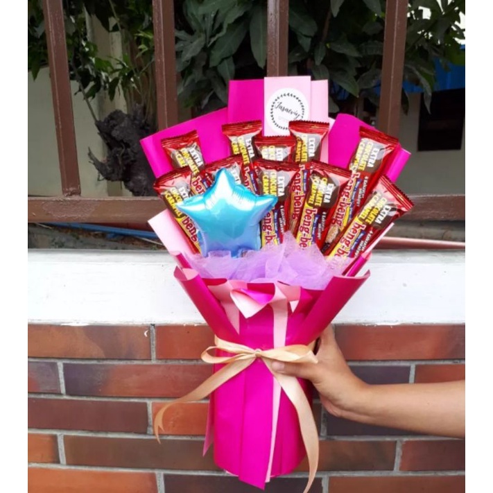 

BUCKET SNACK / SNACK BUCKET / BOUQET SNACK / SNACK BOUQET / KADO ULANG TAHUN / KADO ANNIVERSARRY / BUKET WISUDA