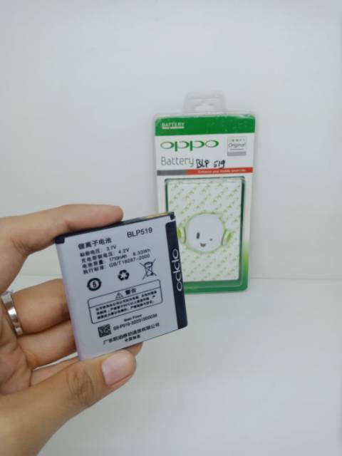 Baterai Oppo BLP519 BLP 519 Baterai Oppo R8113 U701 R817T R813 Batre Oppo BLP-519 ORIGINAL 1710mAh