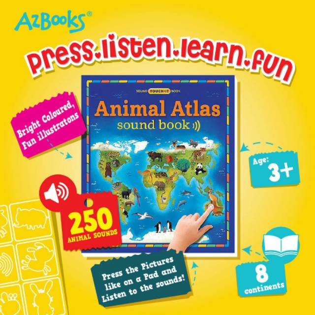 Jual Animal Atlas Sound Book Shopee Indonesia