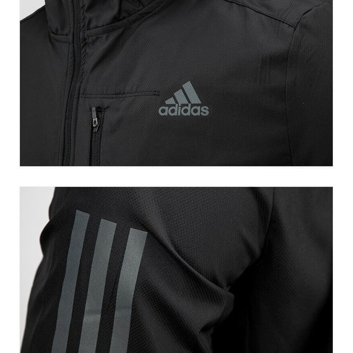 SALE ORIGINAL JAKET LARI ADIDAS OWN THE RUN HOODED WIND JACKET FL6964