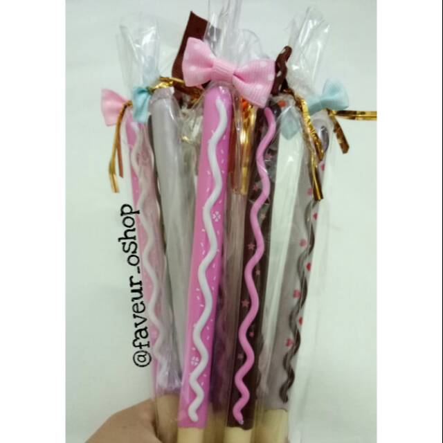 

Pulpen Gel Bentuk Chocolate Stick