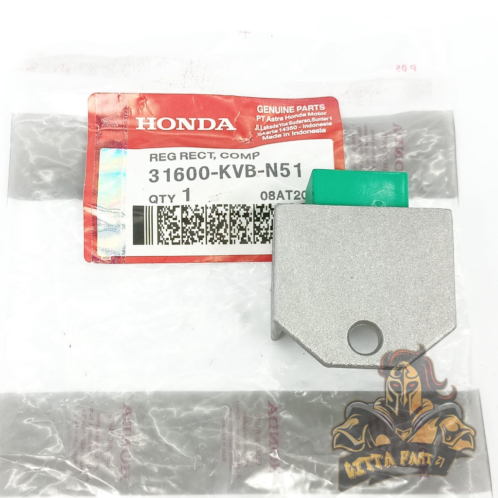 KIPROK CIPROK REGULATOR HONDA KVB KUALITAS ASLI ORIGINAL HONDA PRESISI BERFUNGSI DENGAN BAIK AWET DAN DIJAMIN MANTAP BEAT KARBU BEAT FI VARIO KARBU VARIO 125 SPACY KARBU SCOOPY KARBU REVO BLADE