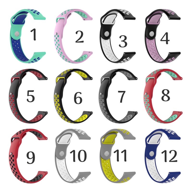 20MM RUBBER JAM HUAWEI GT3 GT 3 42MM SILICONE