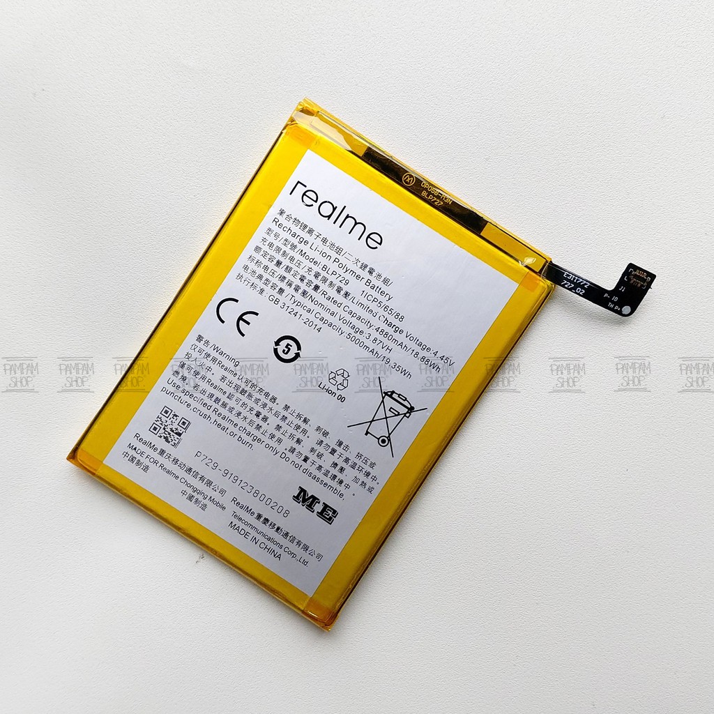 Baterai Realme C3 5 5S 5I BLP729 Original OEM Batre Batrai Battery Ori Real Me BLP 729 Handphone