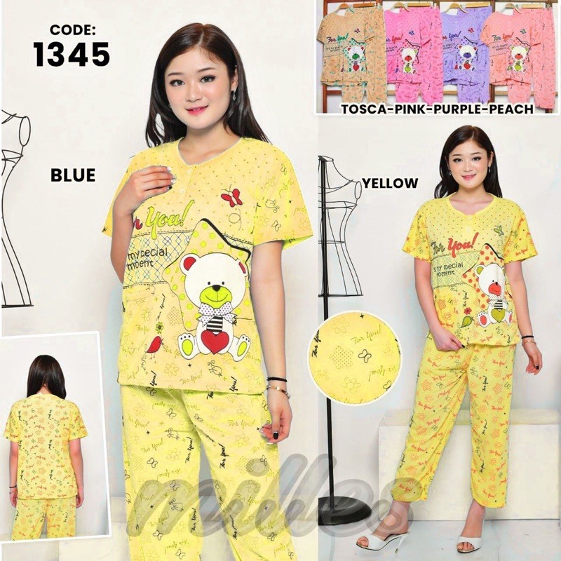 ATTIRE.id BAJU TIDUR PIYAMA CP ALLSIZE PREMIUM 1345