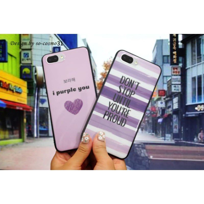 sofcase i purple you oppo A92 A72 A52 A31 F9