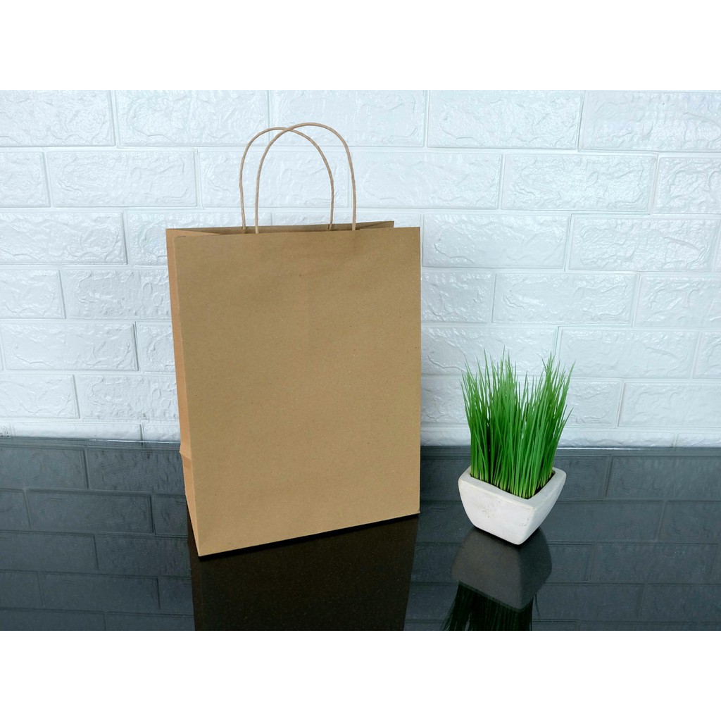 

Paperbag Kraft Polos (Uk. 26x33x14 cm)