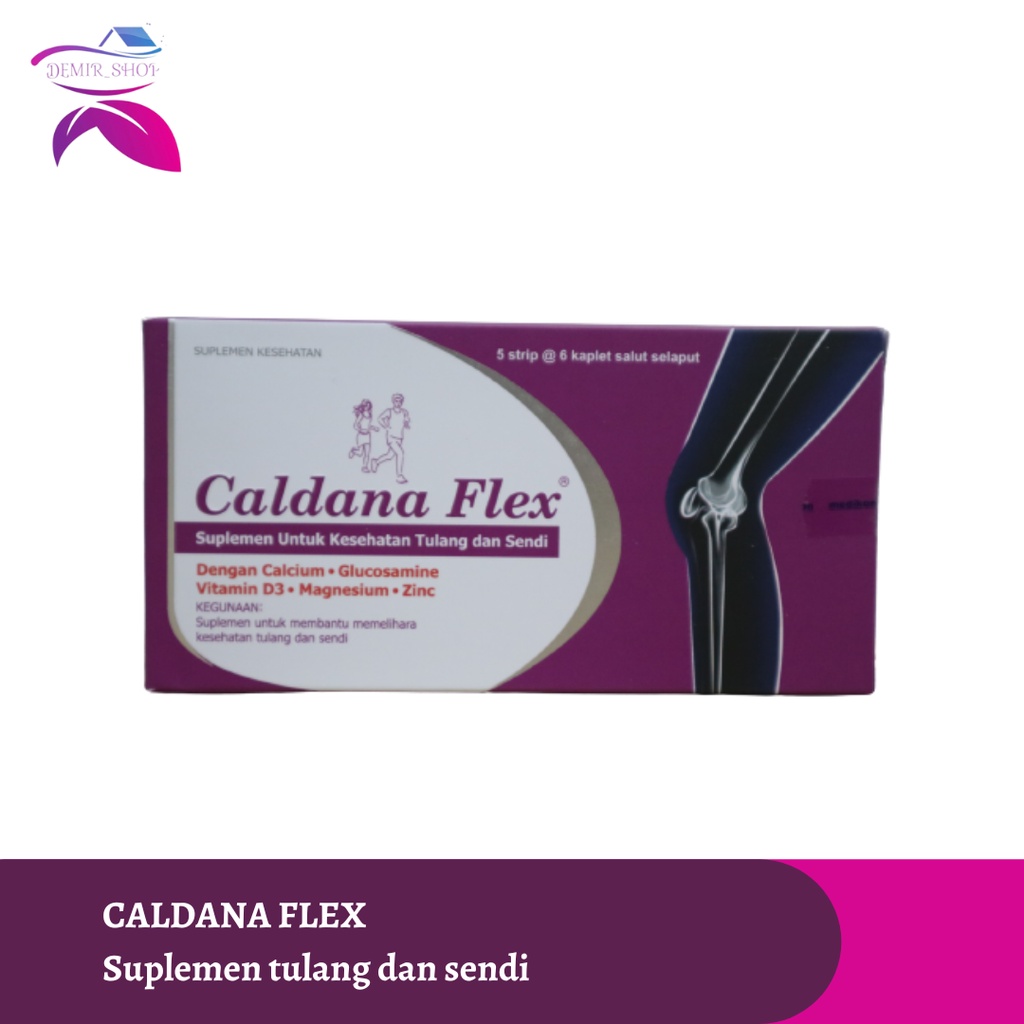 Caldana Flex Glucosamine Suplemen Kesehatan Tulang &amp; Sendi