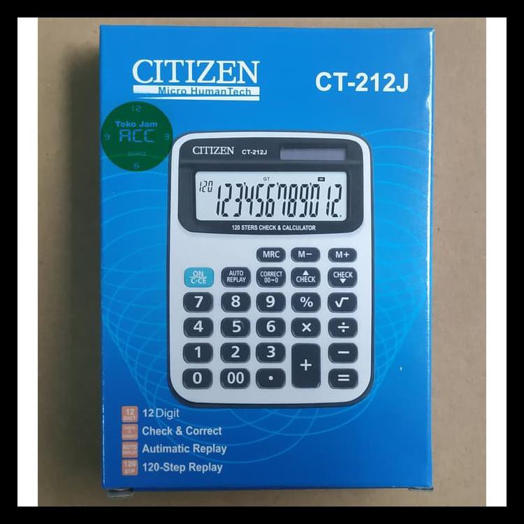 

Diskon Kalkulator Citizen Ct-212J Keren