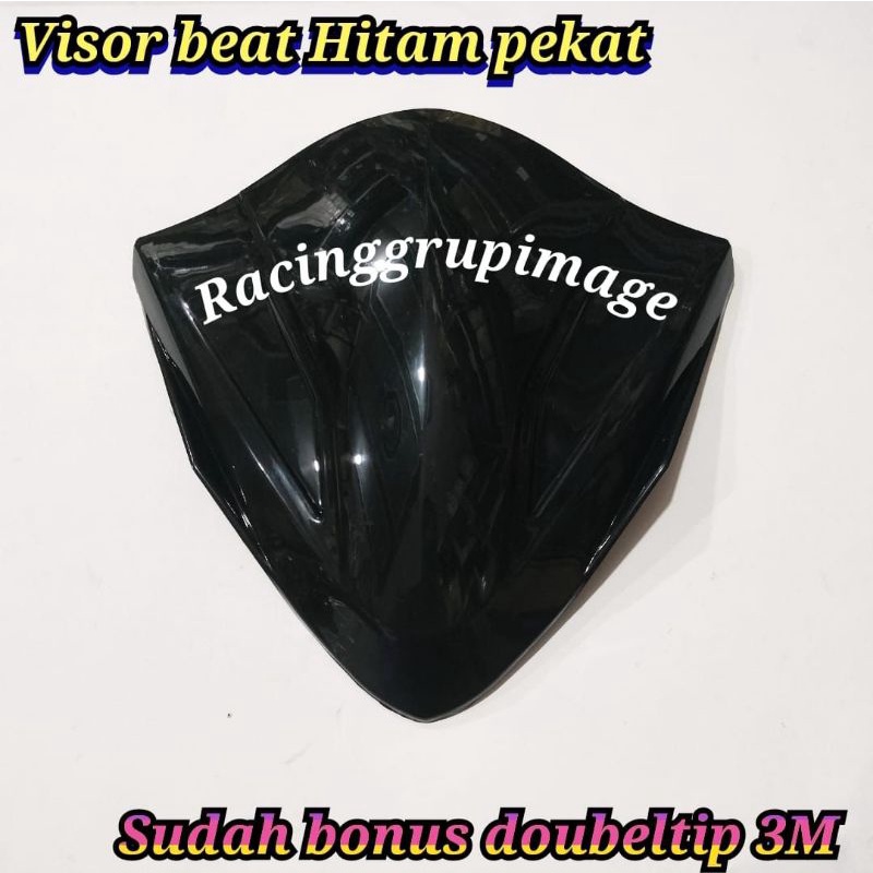 Visor Beat F1 ESP NEW Dan Vario 150 all New 2018-Hitam