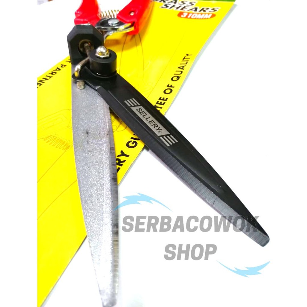 Gunting Rumput 3 Posisi Gunting Sabotan Taman Grass Shears Sellery 310 mm Termurah Berkualitas