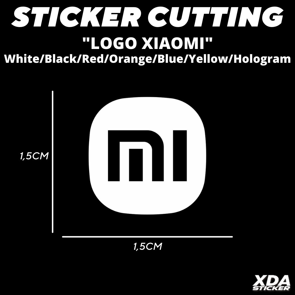 

STIKER/STICKER CUTTING XIAOMI MI LOGO