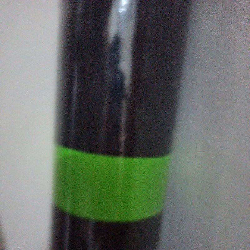 50cm kain sifon silky jetblack plat hijau ( kepekatan dibawah plat biru)