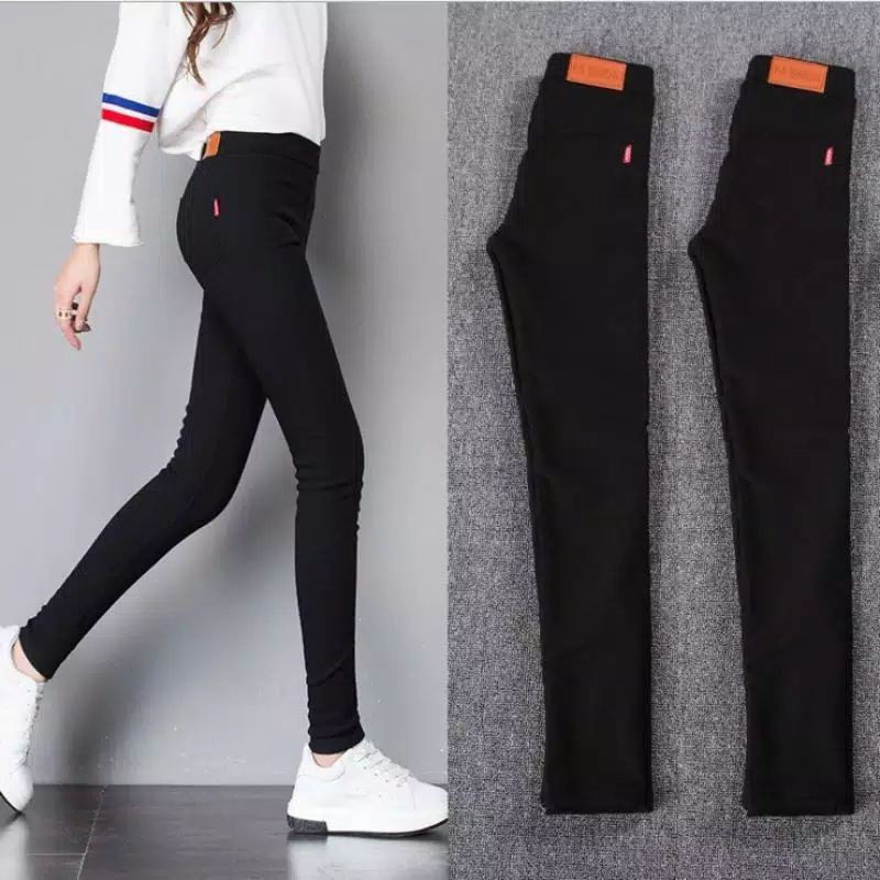 TERBARU Celana Jeging Highwaist Stretch Import Fashion
