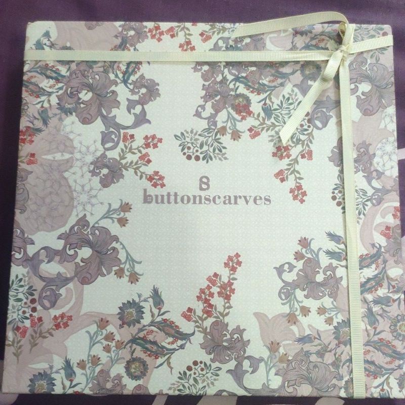 Buttonscarves Topkapi Ivory