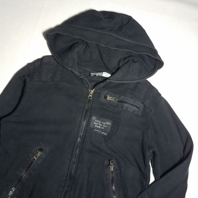 Jaket g star raw 3301 vintage luxury ziphoodie
