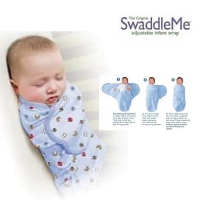 bedong baby swaddle / bedong instan bayi / Bedong Instant Swaddle Me