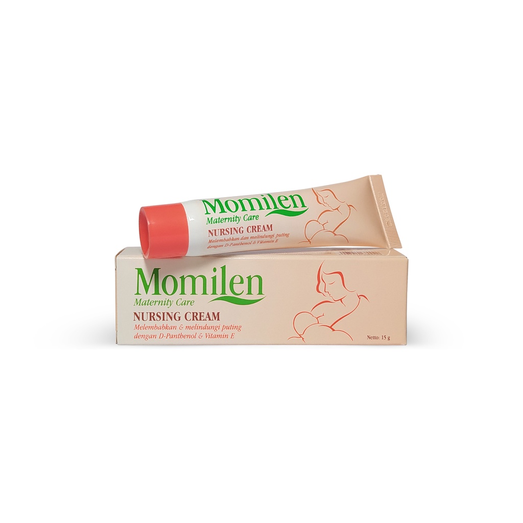 MOMILEN Nursing Cream 15gr / Puting Lecet / Puting Luka /Nipple Cream HALAL