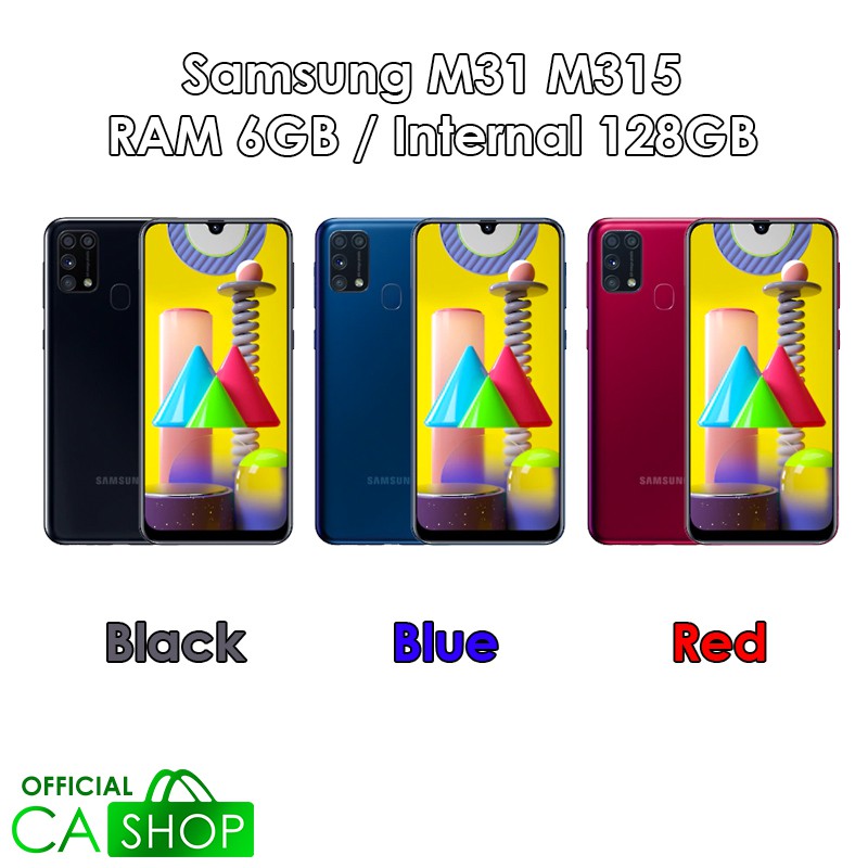 Samsung M31 - 6 GB / 128GB (6/128) - New Baru Original Garansi Resmi