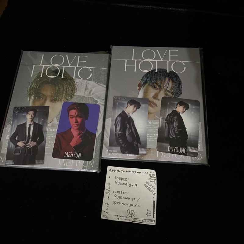 [NCT 127] Loveholic B Jaehyun / Doyoung pc + bene set