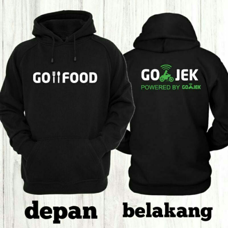 JAKET HOODIE SWEATER DRIVER GOFOOD