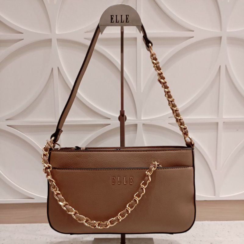 Terbaru SHOULDER BAG Elle 41335 Original Counter Store Tas Wanita Selempang Bahu Rantai Fashion