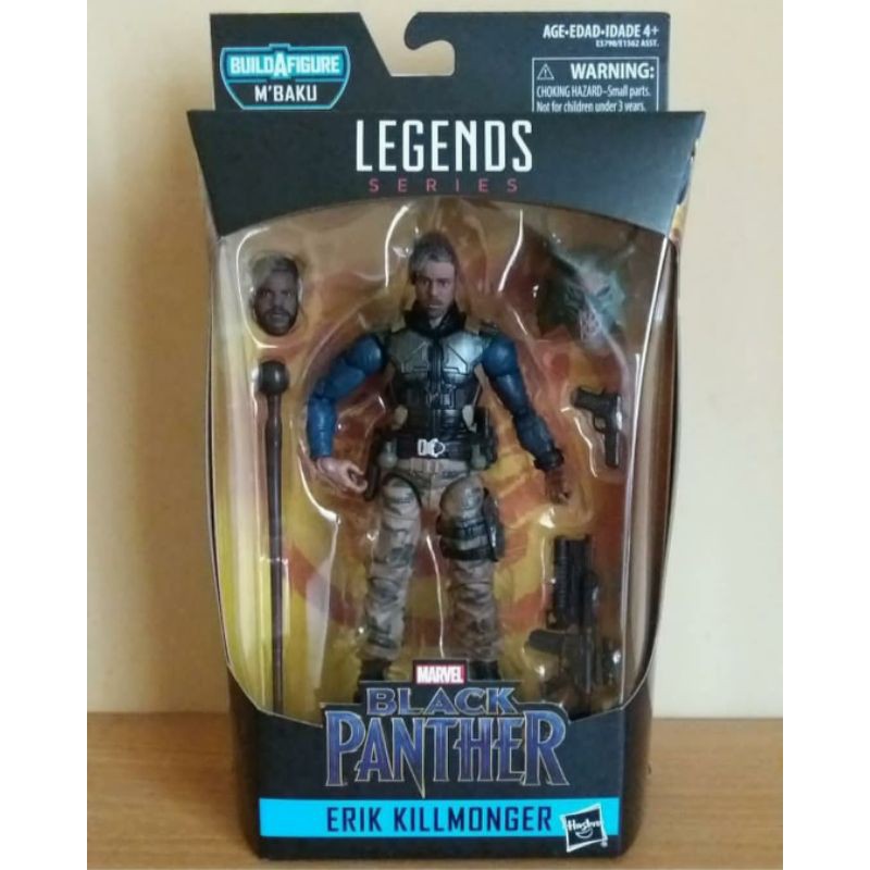 Marvel Legends Erik Killmonger Baf Ori Hasbro