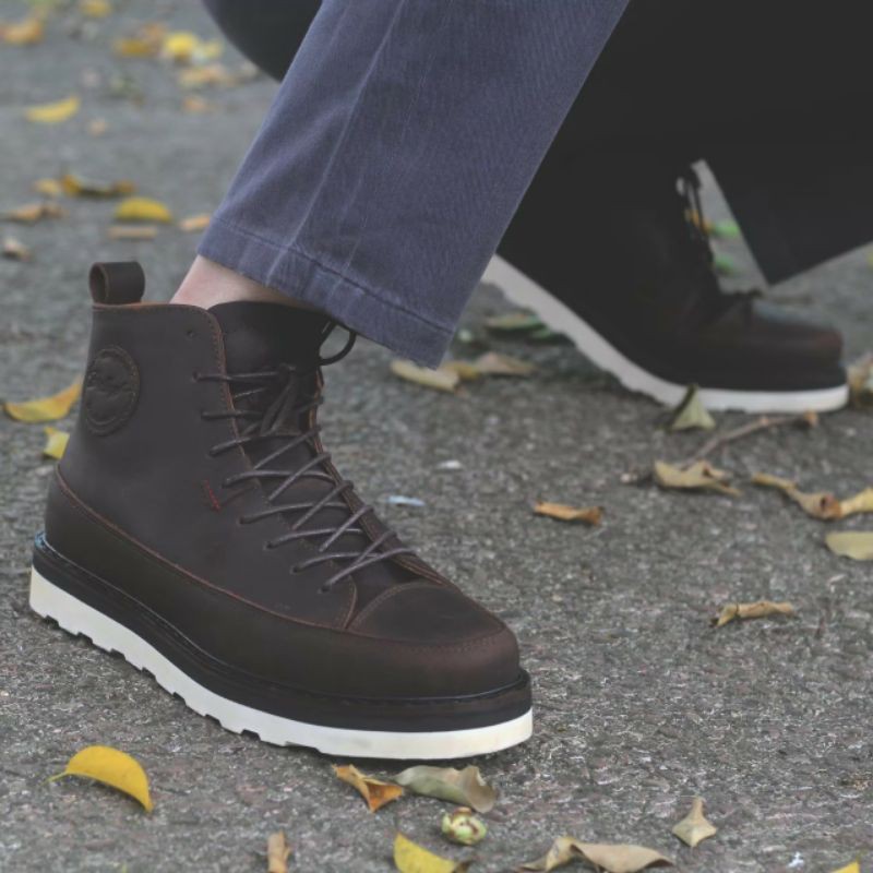 BRADLEY'S ARTHUR - BOOTS PRIA | Sepatu Boots Pria Original Crazy Horse Leather Best Quality