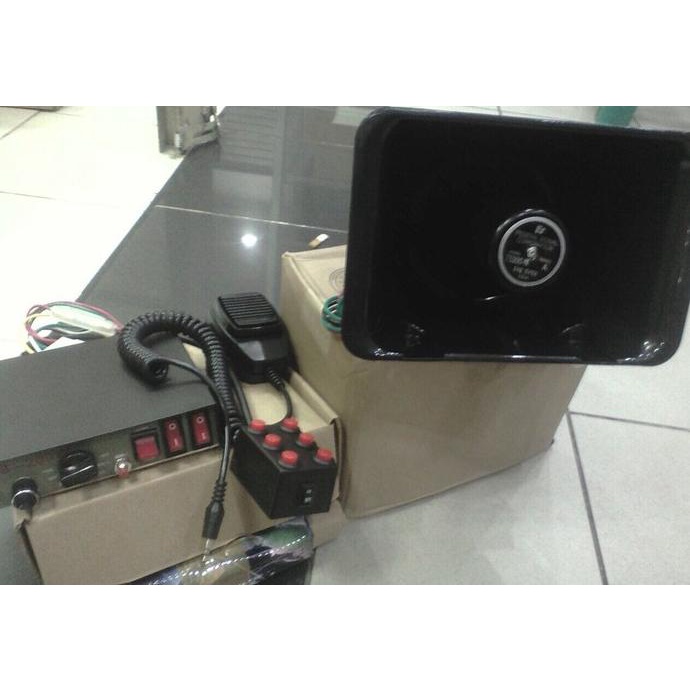 Sirine Patwal Polisi TOA 200 Watt Plus Jumper .