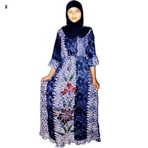 Longdress Batik | Gamis Batik Maura - Motif 1