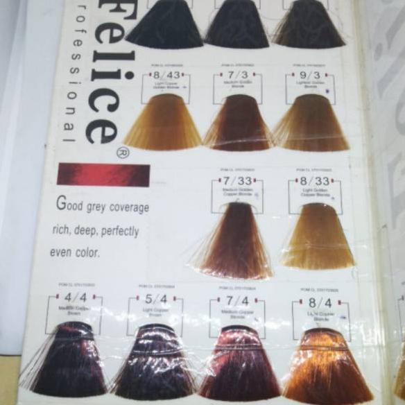 〈〈MURAH LEBAY〉〉 Promo 3set felice hitam hair color cat rambut