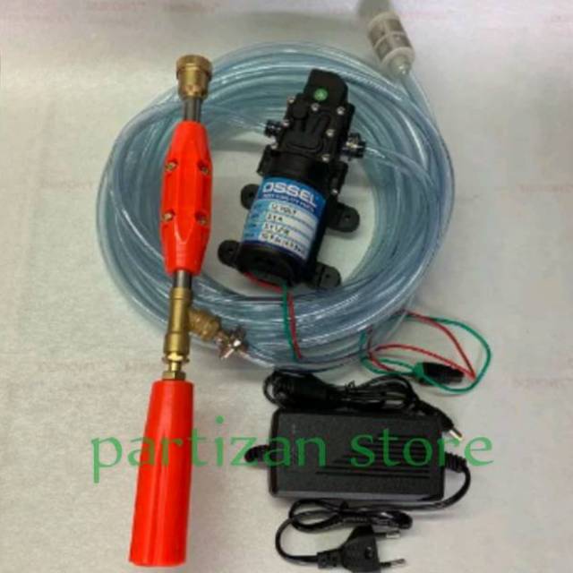 Mesin JET Sprayer Set Otomatis Alat Steam Pompa Power Pencuci Mobil Sepeda Motor Cuci Ac Karpet