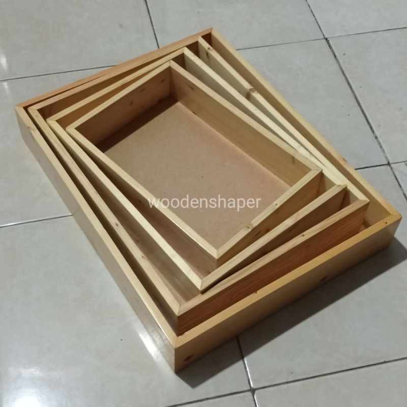 kotak hantaran kayu